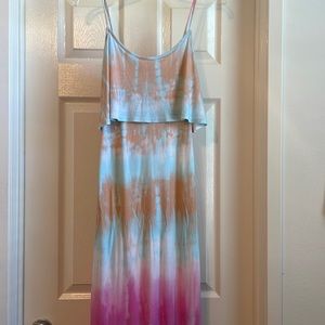 Sherbert dreamicisle the dye maxi dress